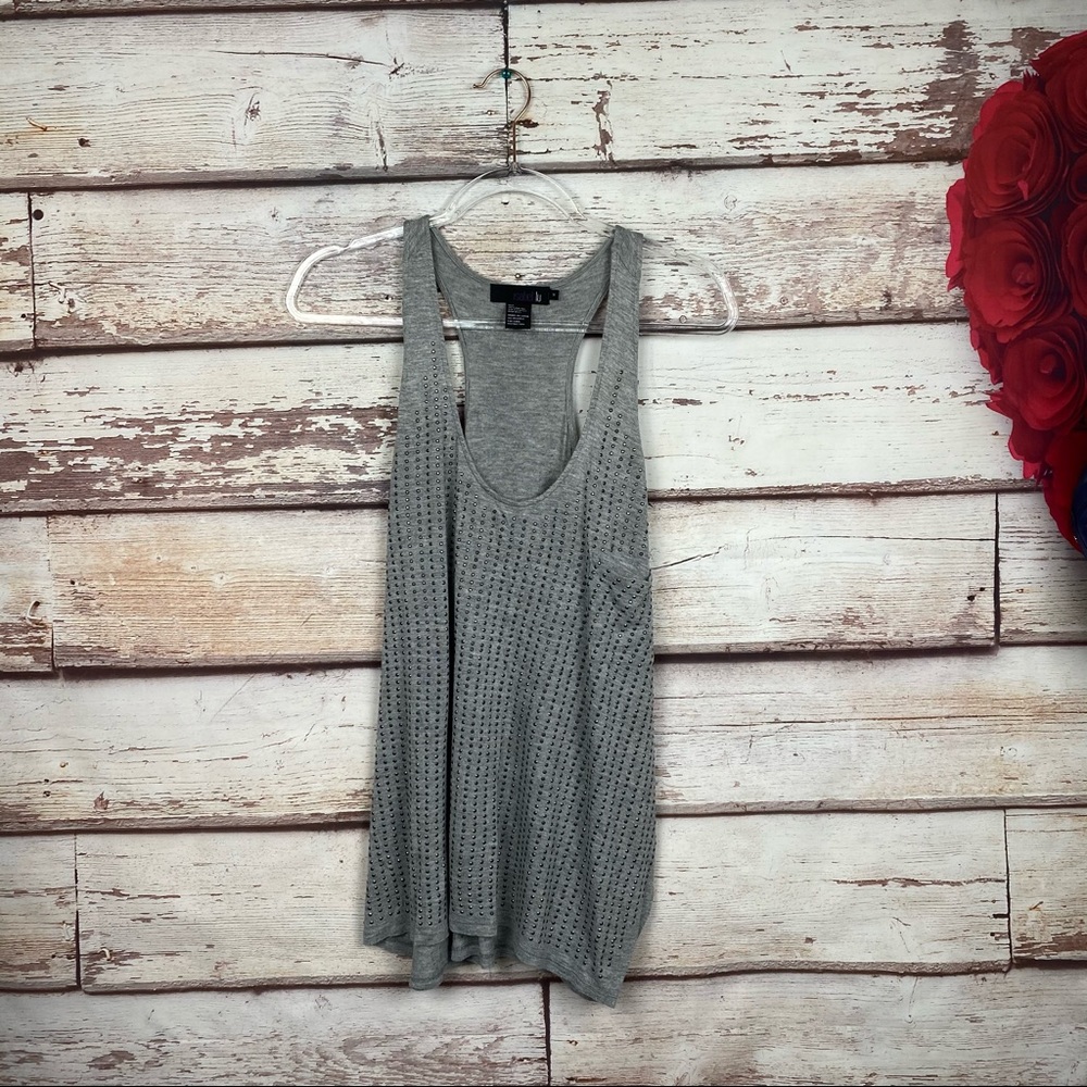 Isabel Lu Stone sleeveless cotton tank medium